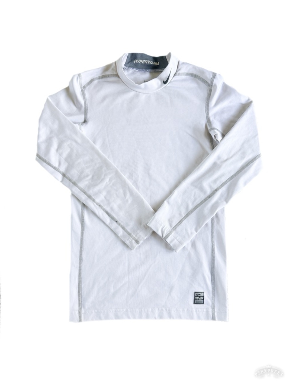 Nike Pro Boys Combat HyperWarm thermal long sleeve compression shirt